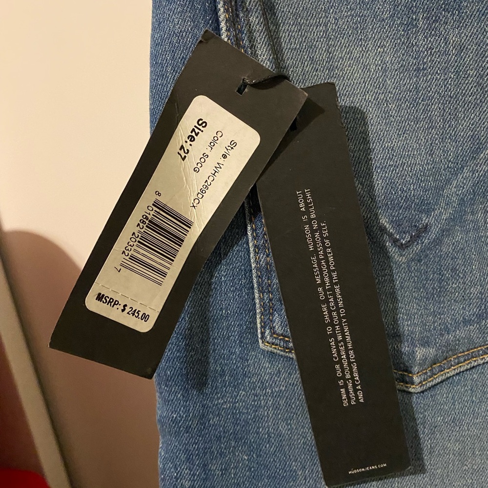 Hudson Zoeey Jeans size 27 - Picture 4 of 4